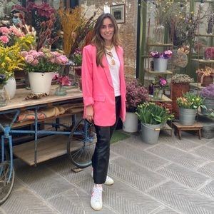 Pink blazer